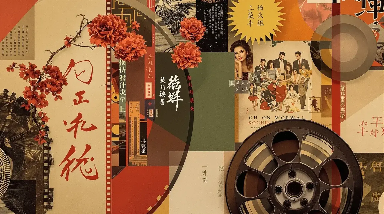 万全影院杂志封面主视觉